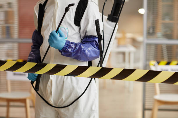 Professional Biohazard Cleanup technician working in Emerson, GA